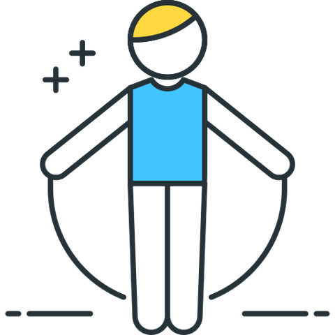 man jumping-rope